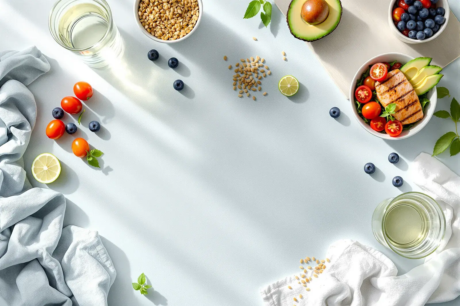Alimenti freschi e bilanciati per un'alimentazione equilibrata
